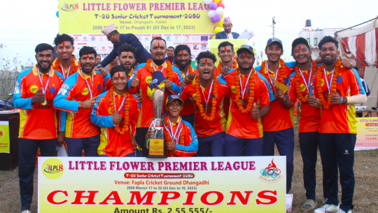 Satyavati Academy Clinches Victory in LPL Eighth Edition, Defeats Dhangadhi Sports Club