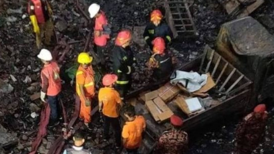 बङ्गलादेशको एउटा कन्टेनर डिपोमा विस्फोट, ३२ जनाको मृत्यु 