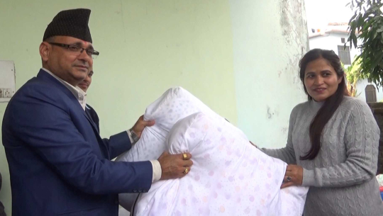 दृष्टि फउण्डेसनलाई सहयोग