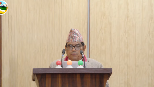 स्थानीय सेवा ऐन पहिलो संशोधन विधेयक प्रदेश सभामा टेबल  