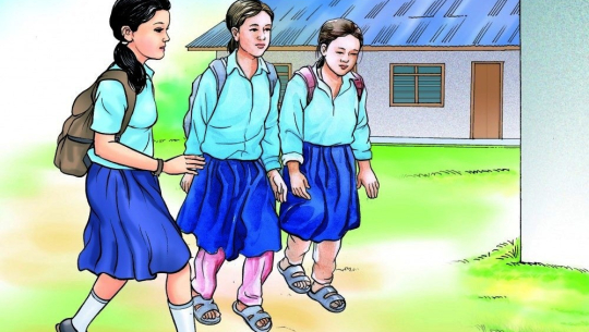 बाजुरामा महिनावारी हुँदा विद्यालय छाड्ने छात्राको सङ्ख्या घट्दै