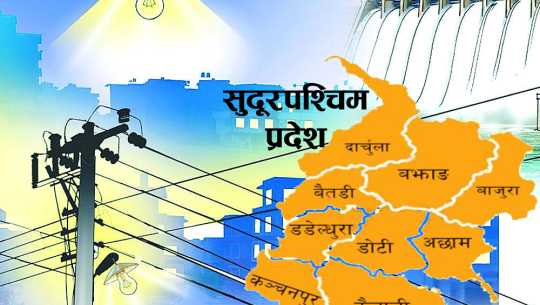 सुदूरपश्चिममा ८६.५८ प्रतिशत घरधुरीमा विद्युतीकरणको काम पुरा