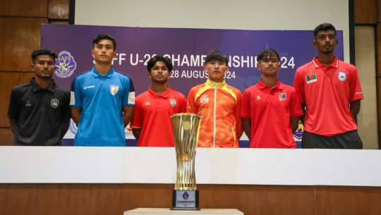 साफ यू–२० च्याम्पियनसिपको पहिलो हाफमा श्रीलंकाविरूद्ध नेपालको अग्रता