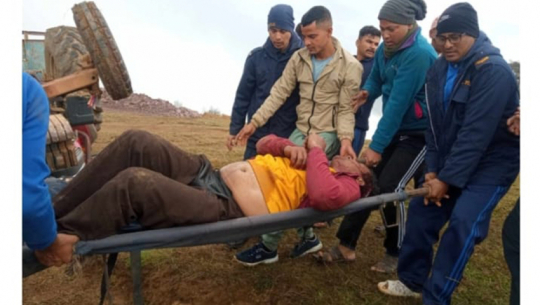 Tractor Accident in Baitadi Leaves Three Individuals Injured