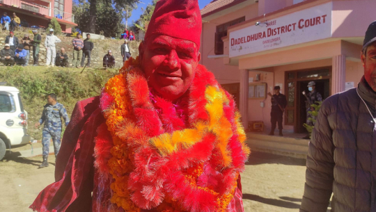  Independent candidate Dr. Taraprasad Joshi elected in Dadeldhura Provincial Assembly-2