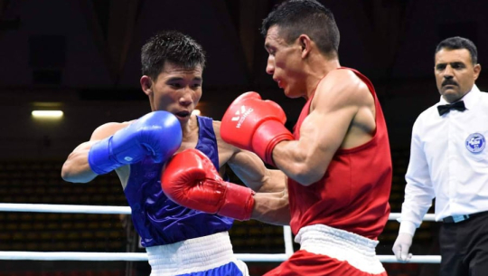 बक्सिङका च्याम्पियन डडेल्धुराका तेजको सागमा स्वर्ण जित्ने लक्ष्य