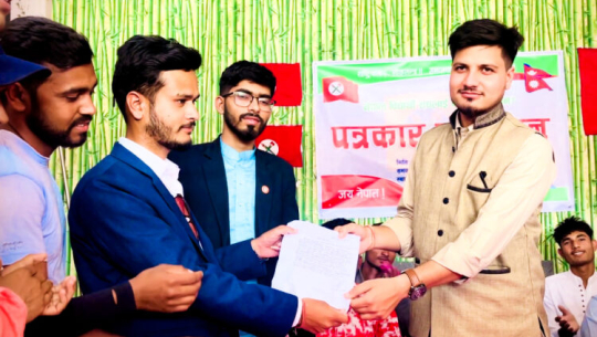 कैलाली बहुमुखी क्याम्पसमा नेविसंघलाई स्वतन्त्र प्यानलको समर्थन