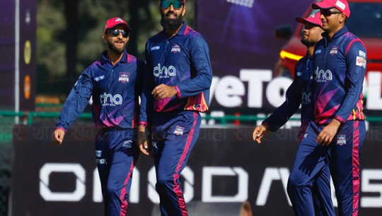 काठमाडौं जनकपुरसँग ५ विकेटले पराजित