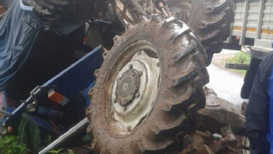 बझाङमा ट्याक्टर दुर्घटना हुँदा चालकको मृत्यु