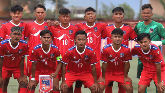 साफा यु–२० च्याम्पियनसिपमा नेपालले भुटानसँग सेमिफाइनल खेल्ने