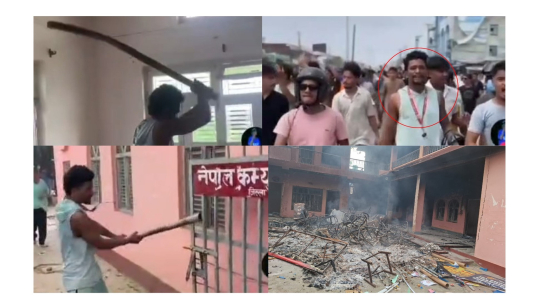 धनगढीमा जेन्जी आन्दोलनमा घुसपैठ: पूर्व मेयर वडका छोराले एमाले पार्टी कार्यालयमा तोडफोड गरे