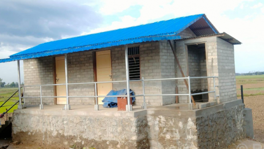 कैलालीमा पच्चीस परिवारका लागि सुरक्षित आवास निर्माण गरिँदै
