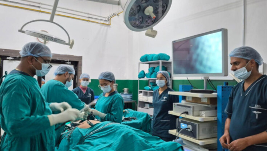 गेटा अस्पतालमा दूरबीन पद्धतिबाट शल्यक्रिया सेवा सुरु