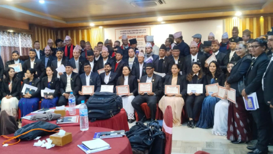 Chief Justice Dhakal urges legal practitioners to engage in continuous study