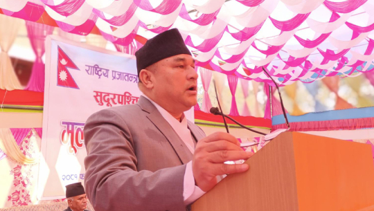 प्रदेशको समृद्धि मुख्यमन्त्रीको मूल लक्ष्य