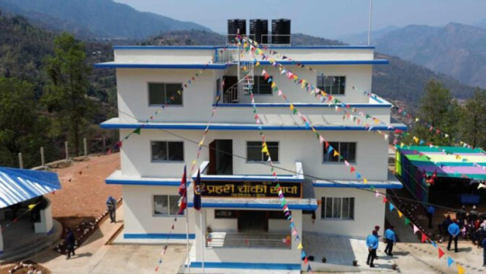 प्रहरी चौकी खार्पाको बाह्र वर्षपछि आफ्नै भवन