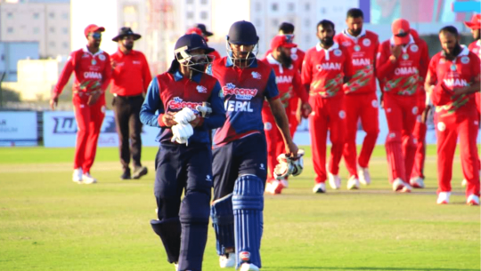 एकदिवसीय अभ्यास खेल : नेपाल र ओमानबीच आज प्रतिस्पर्धा 