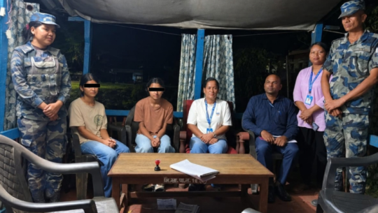घरबाट भागेर भारत गइरहेका दुई किशोरी नियन्त्रणमा 