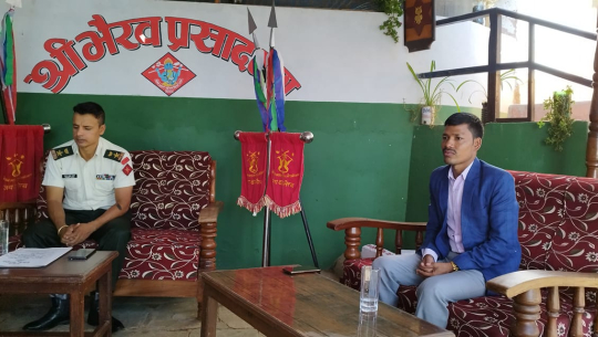 डोटीमा नेपाली सेनाले हेलिप्याड निर्माण गर्ने