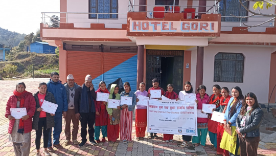 अछामका युवालाई चाहेअनुसारको सिप