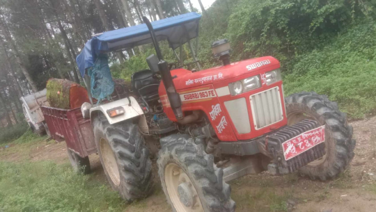 डोटीमा काठसहित ट्याक्टर चालक पक्राउ