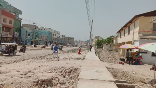 धनगढीमा मुख्य सडक निर्माणका लागि थप १२ करोड बजेट माग