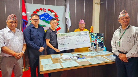 शैक्षिक गुणस्तर सुधार्न कृषि बिकास बैंकले गर्‍यो सहयोग