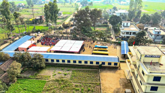 किङफिसर ईङ्गलिस बोर्डिङ स्कुलको वार्षिक उत्सव सम्पन्न