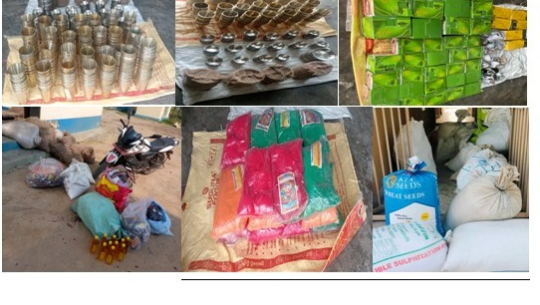 कञ्चनपुरमा नौ लाखका भन्सार छलीका सामान बरामद