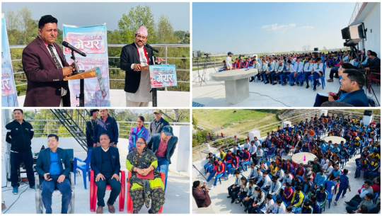 वेदकोटमा बालबालिकासँग मेयर कार्यक्रम सम्पन्न