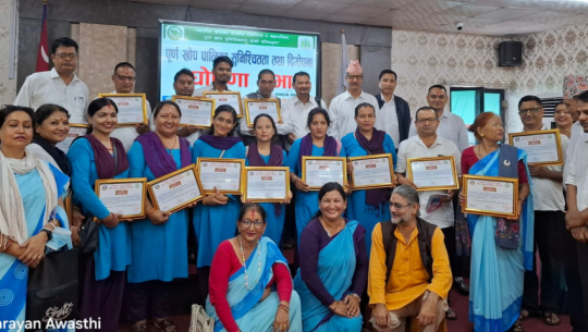 Dhangadhi sub-metropolitan city declared fully vaccinated and sustainable