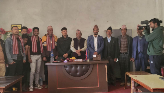 बित्थडचिर गाउँपालिकाद्वारा ‘फाइटर ढाँट’लाई आर्थिक सम्मान