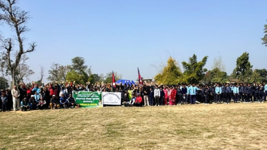 धनगढीमा ग्रासरुट फुटबल १२ नयाँ स्थानमा विस्तार, ५ हजार बालबालिकालाई प्रशिक्षण