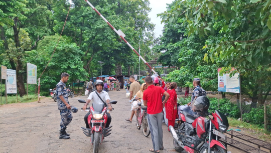 कैलालीको त्रिनगर–गौरीफन्टा सीमा नाकाबाट आवत–जावत खुल्ला