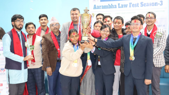  एक्सिस विद्याश्रमले जित्यो 