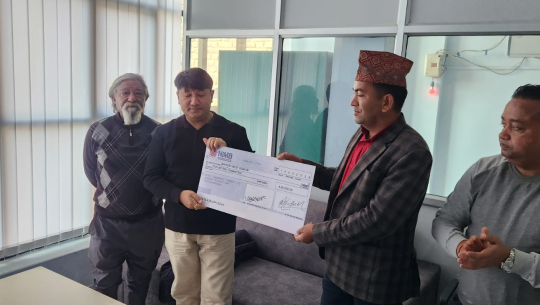 नेपाल इन्स्योरेन्स कम्पनी लिमिटेडद्वारा बैतडीस्थित महादेव माविलाई साढे ४ लाख आर्थिक सहयोग 