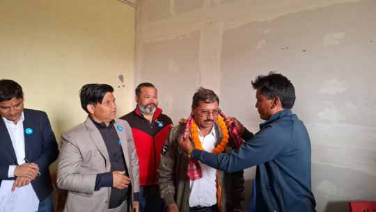 कैलाली-५ मा नागरिक उन्मुक्ति नेपालका उम्मेदवार रास्वपा प्रवेश