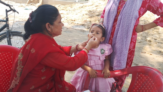 कैलालीमा ६६ हजारभन्दा बढी बालबालिकालाई भिटामिन ‘ए’ क्याप्सुल खुवाइने