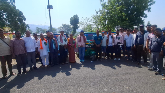 Olani transport Pvt. Ltd. office inaugurated in Godavari