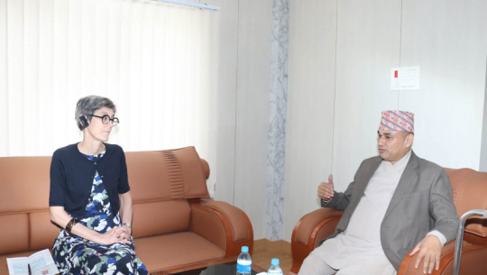 Chief Minister Shah meets Swiss ambassador, focus on strengthening development cooperation