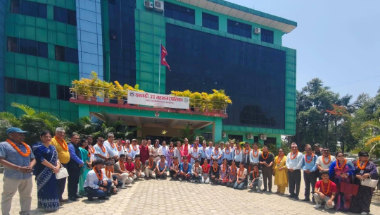 एसइईमा उच्चतम जिपिए ल्याउने धनगढीका सामुदायिक विद्यालयका २६ जना विद्यार्थी सम्मानित