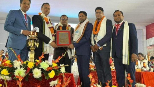 डा. मेराज आलम अन्सारी सम्मानित