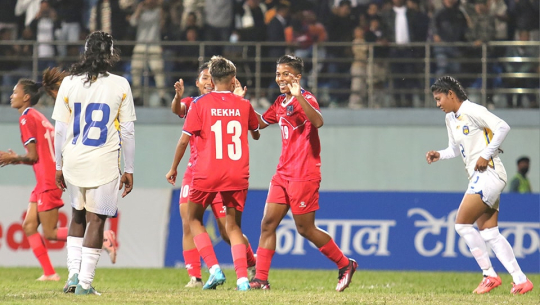 श्रीलंकालाई ६–० ले हराउँदै नेपाल फाइनलमा प्रवेश