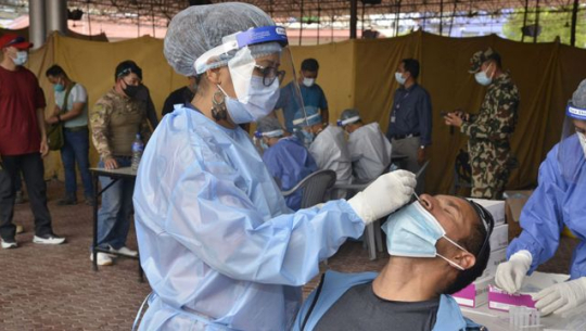 २० हजार परीक्षण गर्दा आठ हजार सङ्क्रमित