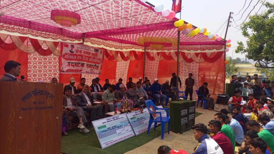 बझाङमा दोस्रो कमल बोहरा स्मृति भलिबल प्रतियोगिता सुरु