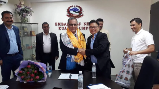 मलेसियामा रोजगारी खुल्छ  : राजदूत पाण्डेय