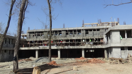 धनगढीमा आयुर्वेदिक अस्पतालको निर्माण अन्तिम चरणमा