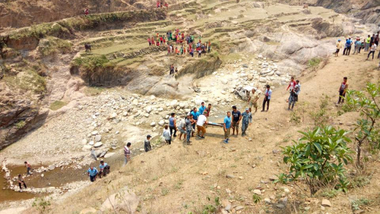 दुर्घटना अपडेटः मृतकको संख्या चार पुग्यो, सवैको सनाखत