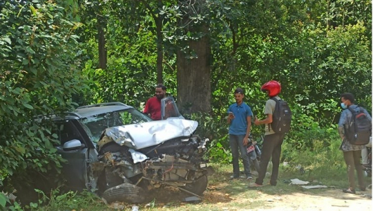 डोटीमा जिप दुर्घटना हुँदा दुई जनाको मृत्यु, दुई घाईते