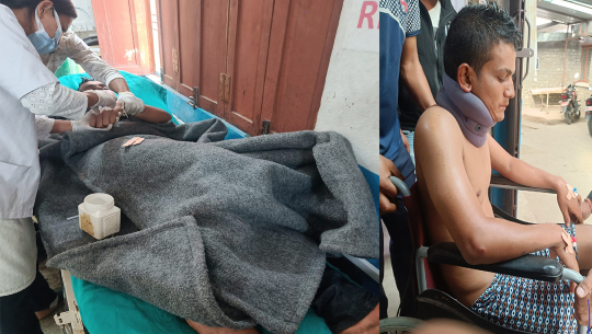 दार्चुलामा  ट्याक्टर दुर्घटना